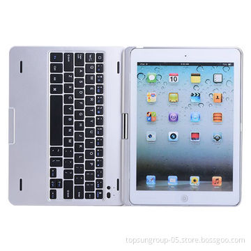 360 Degree Rotating Wireless Bluetooth Keyboard for iPad air